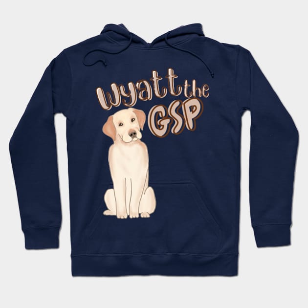 Wyatt the GSP Hoodie by Alexander S.